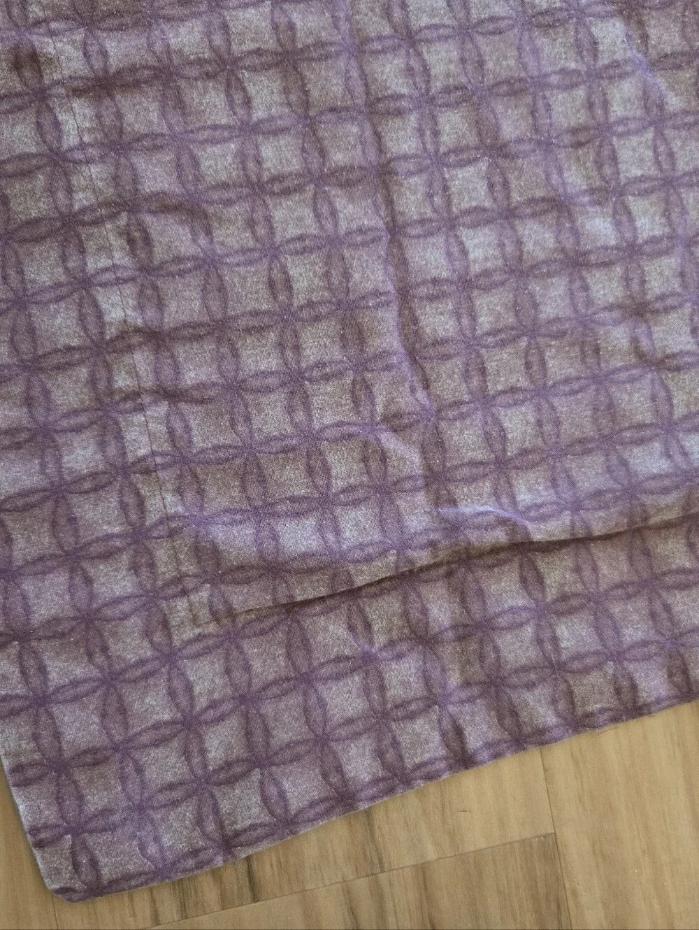 4/$15 Purple Boho Vintage Pillowcase 32x26 Geometric Pattern Standard Bed Pillow